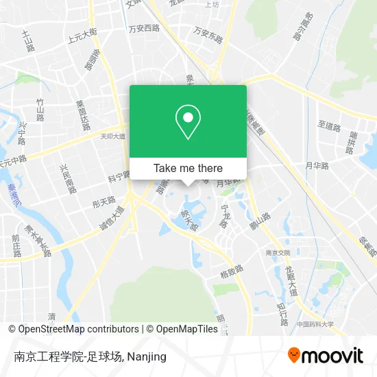 南京工程学院-足球场 map