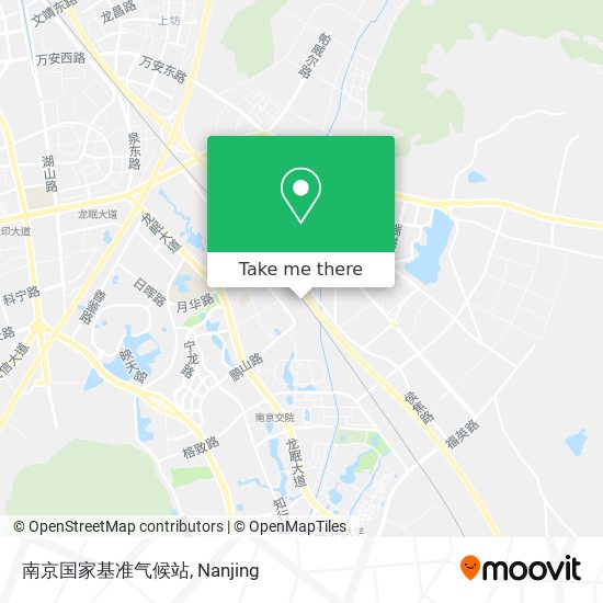 南京国家基准气候站 map