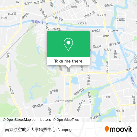 南京航空航天大学辐照中心 map