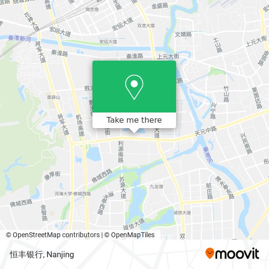 恒丰银行 map