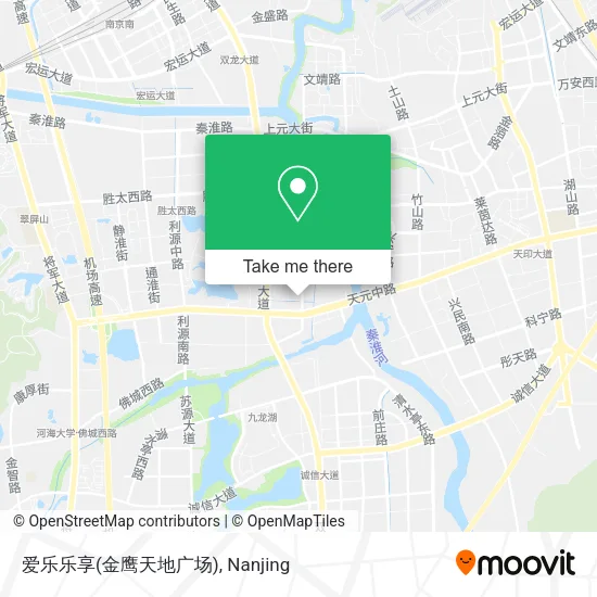 爱乐乐享(金鹰天地广场) map