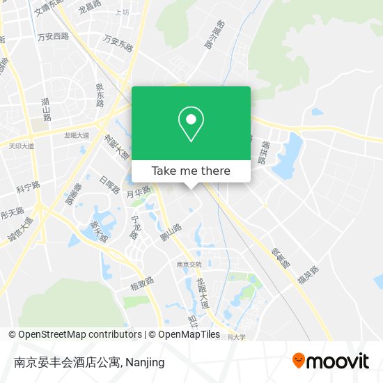 南京晏丰会酒店公寓 map