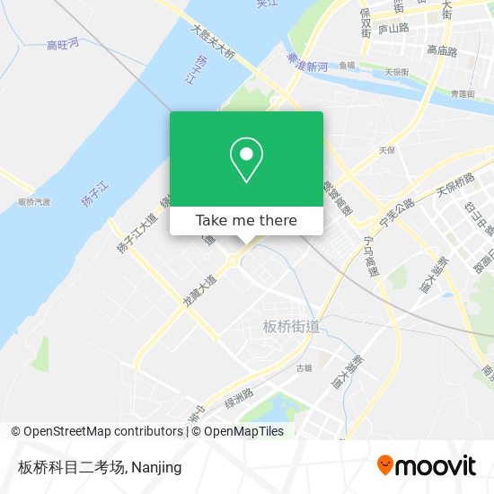板桥科目二考场 map
