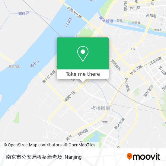 南京市公安局板桥新考场 map