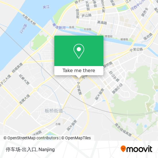 停车场-出入口 map