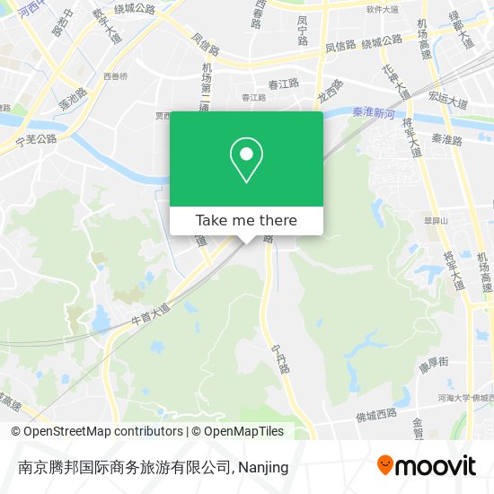 南京腾邦国际商务旅游有限公司 map