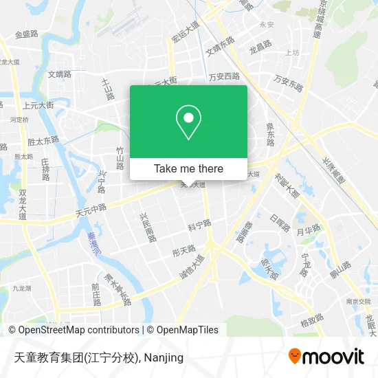 天童教育集团(江宁分校) map