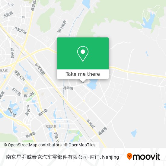 南京星乔威泰克汽车零部件有限公司-南门 map