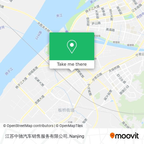 江苏中驰汽车销售服务有限公司 map