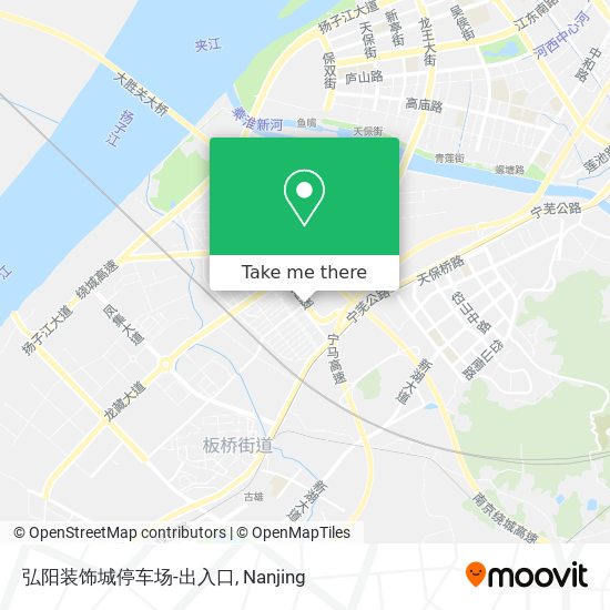 弘阳装饰城停车场-出入口 map
