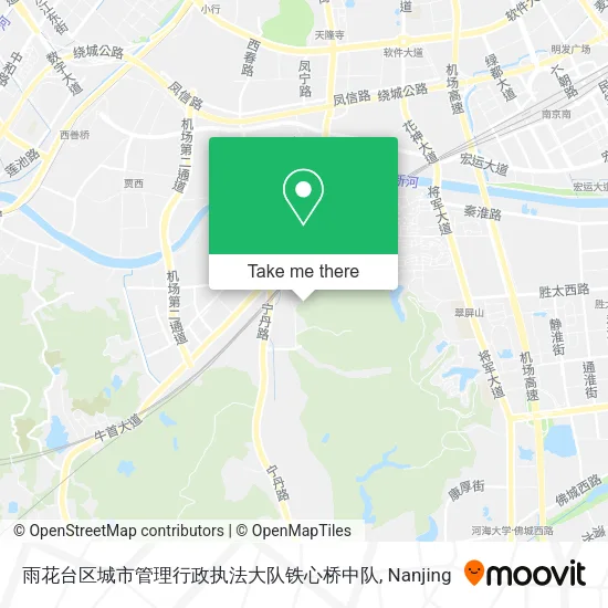 雨花台区城市管理行政执法大队铁心桥中队 map