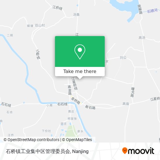 石桥镇工业集中区管理委员会 map