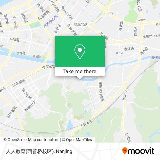 人人教育(西善桥校区) map
