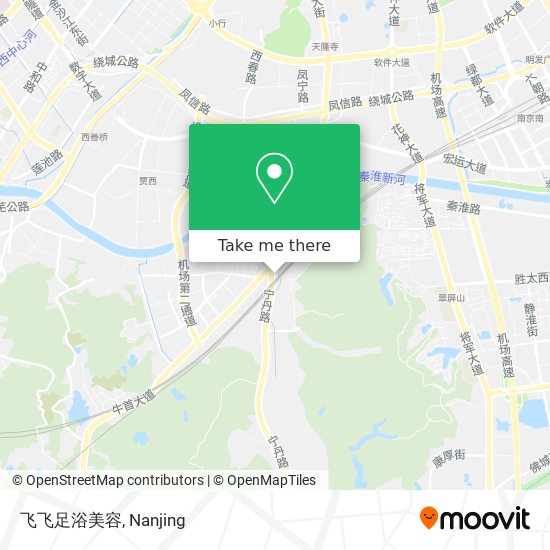 飞飞足浴美容 map