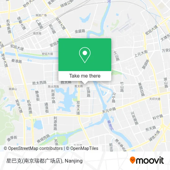 星巴克(南京瑞都广场店) map