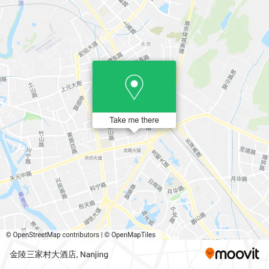 金陵三家村大酒店 map