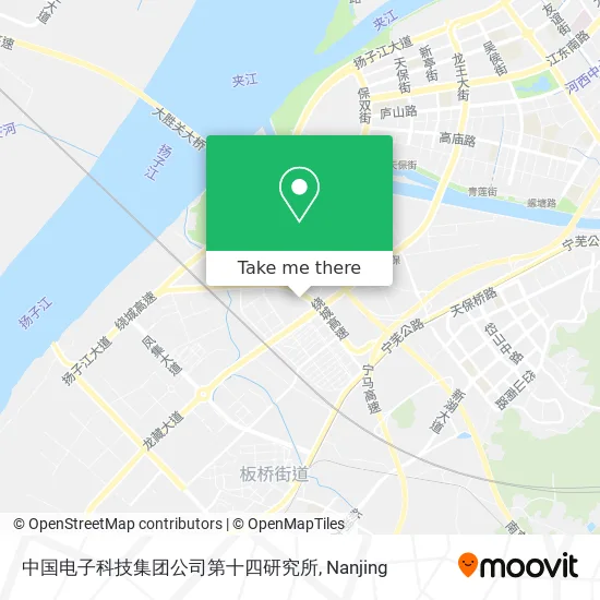 中国电子科技集团公司第十四研究所 map