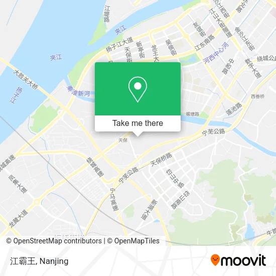 江霸王 map