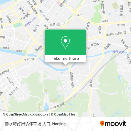 善水湾好街坊停车场-入口 map