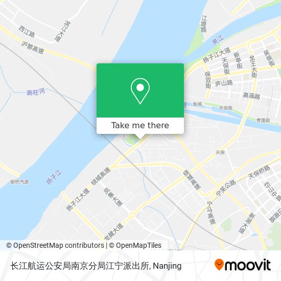 长江航运公安局南京分局江宁派出所 map
