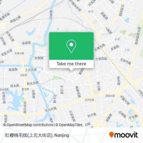 红樱桃毛线(上元大街店) map