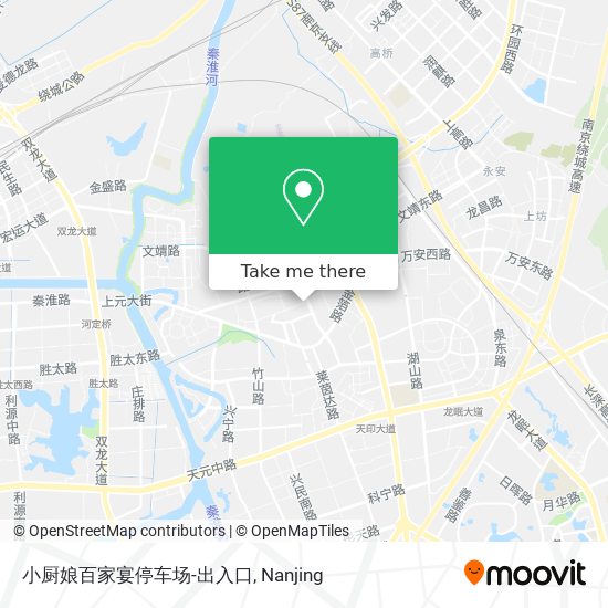 小厨娘百家宴停车场-出入口 map