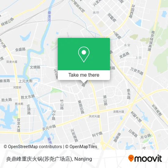 炎鼎峰重庆火锅(苏尧广场店) map