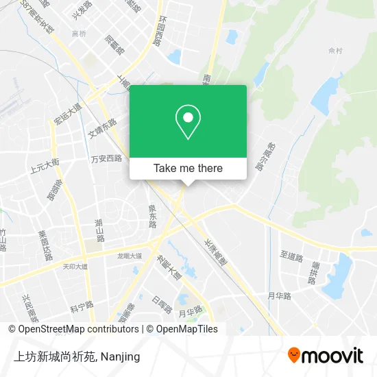上坊新城尚祈苑 map