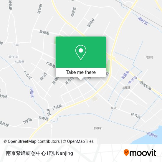 南京紫峰研创中心1期 map