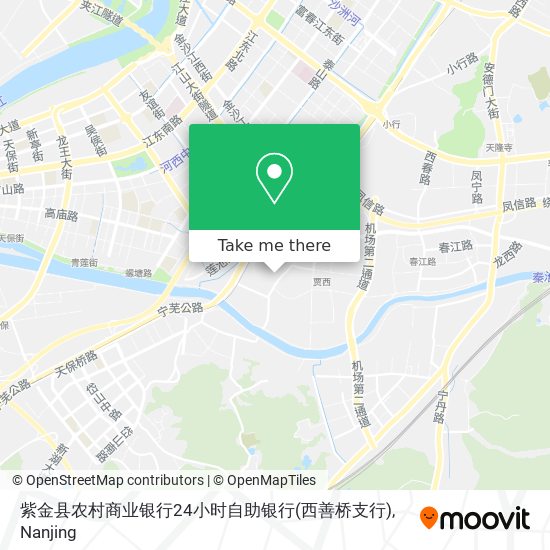 紫金县农村商业银行24小时自助银行(西善桥支行) map