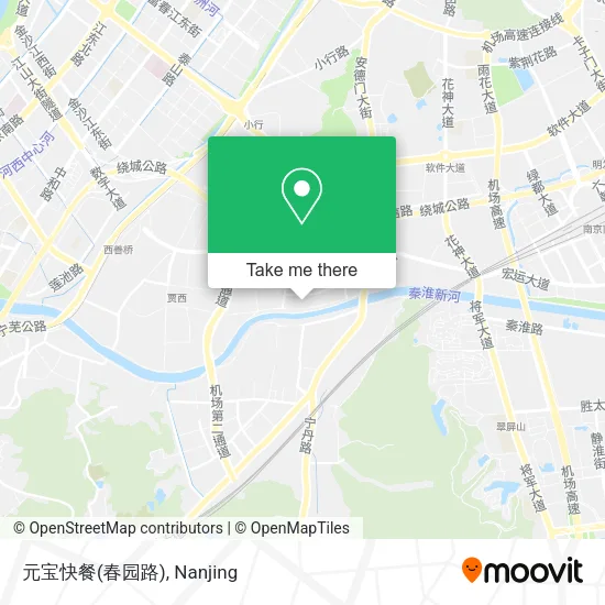 元宝快餐(春园路) map