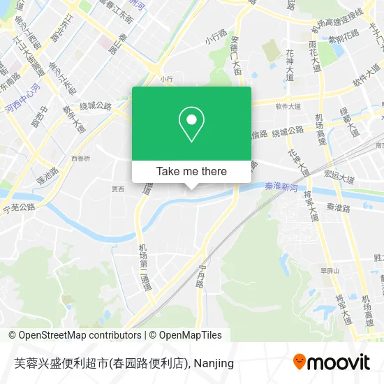芙蓉兴盛便利超市(春园路便利店) map