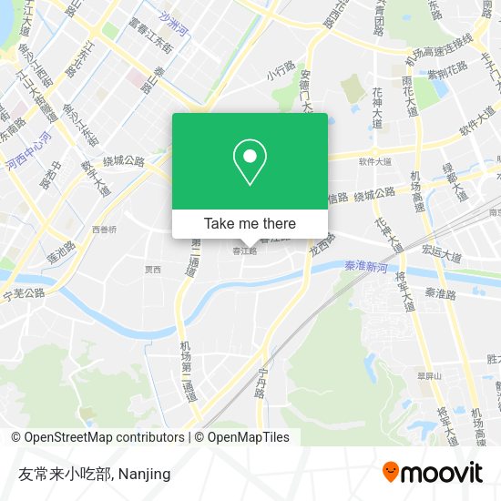友常来小吃部 map