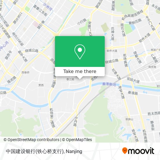 中国建设银行(铁心桥支行) map