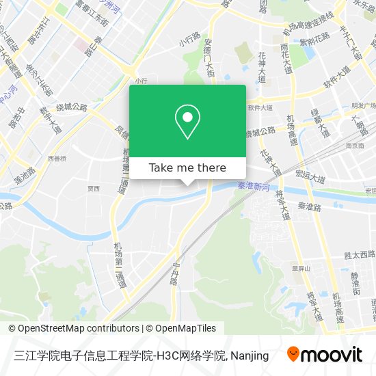 三江学院电子信息工程学院-H3C网络学院 map