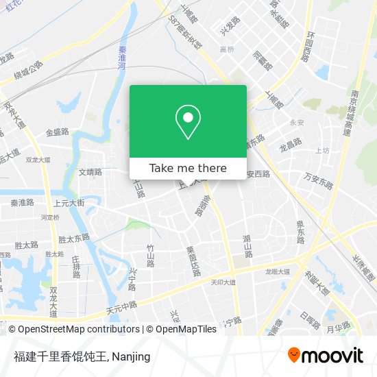 福建千里香馄饨王 map