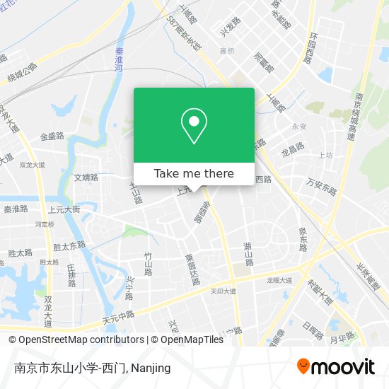 南京市东山小学-西门 map