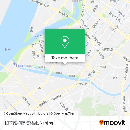招商雍和府-售楼处 map