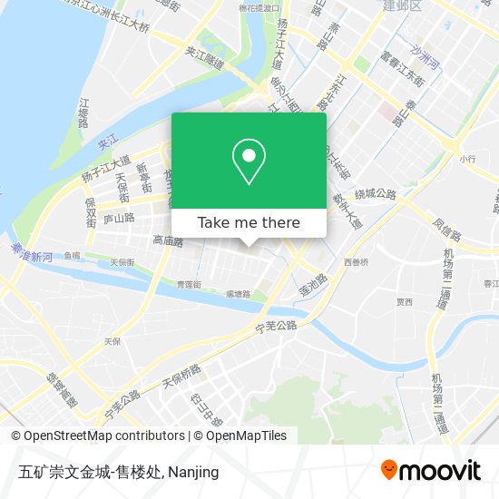 五矿崇文金城-售楼处 map
