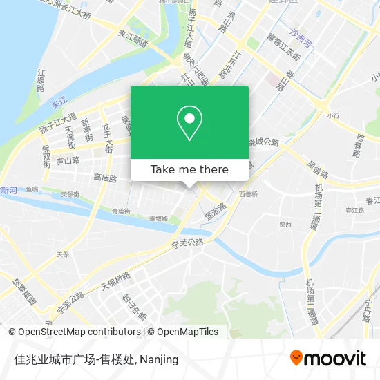 佳兆业城市广场-售楼处 map