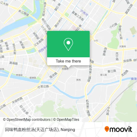 回味鸭血粉丝汤(天迈广场店) map