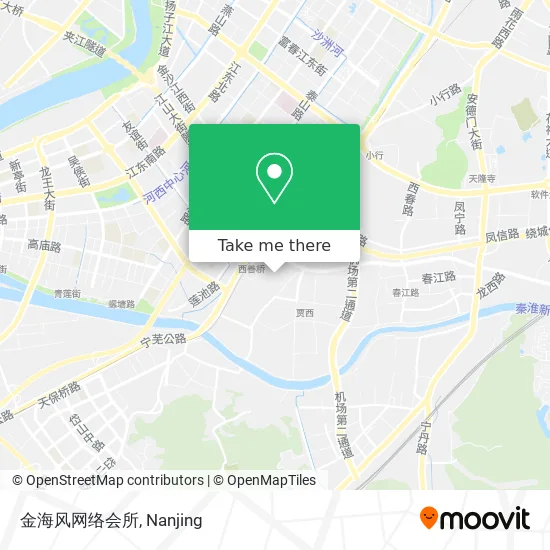 金海风网络会所 map