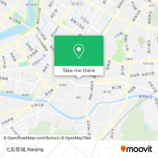 七彩星城 map