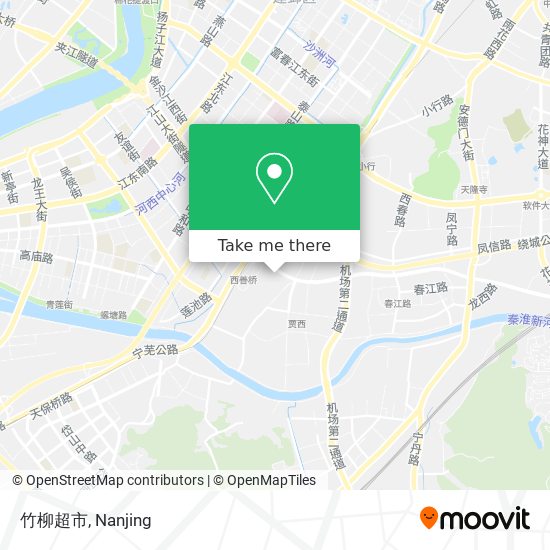 竹柳超市 map