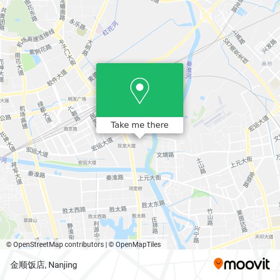 金顺饭店 map