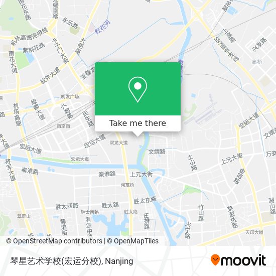 琴星艺术学校(宏运分校) map