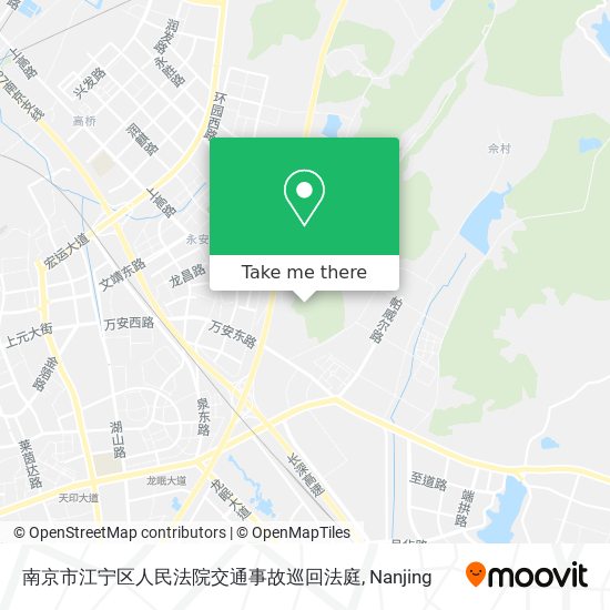 南京市江宁区人民法院交通事故巡回法庭 map