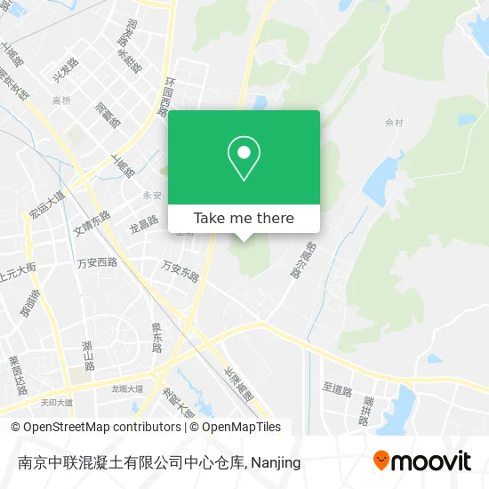 南京中联混凝土有限公司中心仓库 map