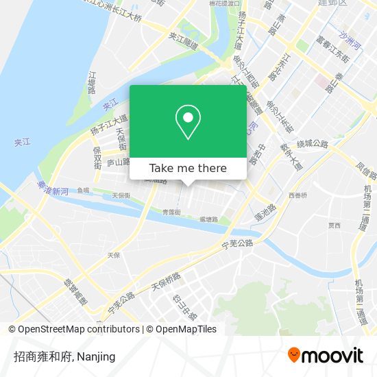 招商雍和府 map