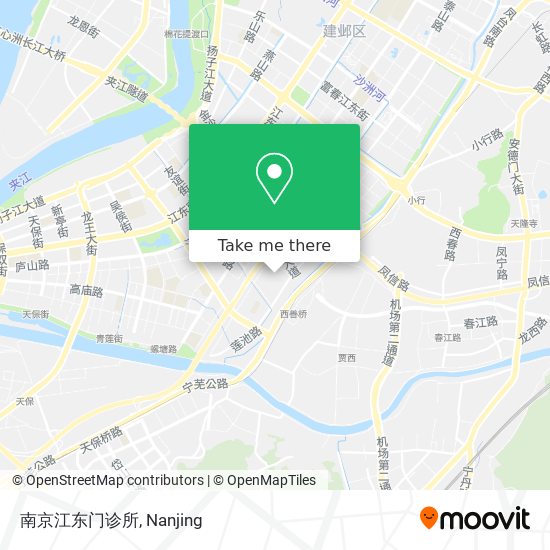 南京江东门诊所 map